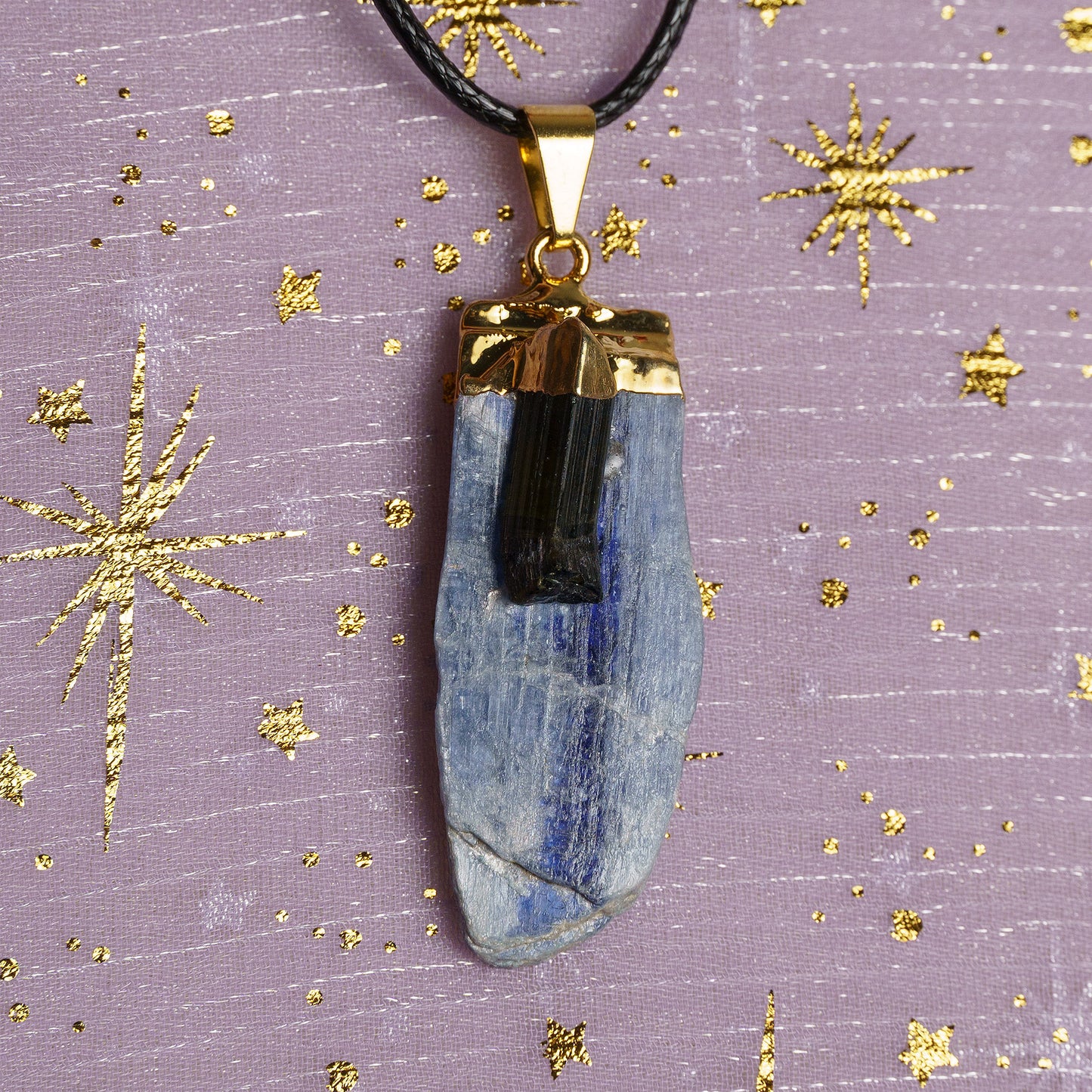 Colgante Cianita combinado